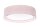 Deckenleuchte Stoff Rosa E27 Ø50 cm rund gemütlich