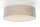 Deckenleuchte Stoff Braun Gold E27 Ø50 cm blendarm