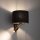Wandlampe Stoff Leselicht E27 GU10 B:30 cm Schalter