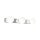 Wandlampe Glas Stahl Chrom G9 B:40 cm blendarm