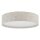 Deckenlampe Stoff Beige E27 B:75 cm Modern rund