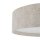 Deckenlampe Stoff Beige E27 B:75 cm Modern rund