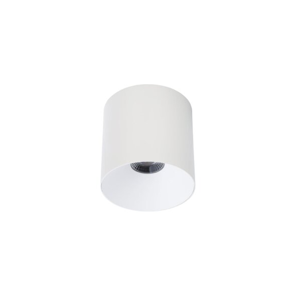LED Deckenstrahler Weiß 4000 K B:13 cm rund Modern