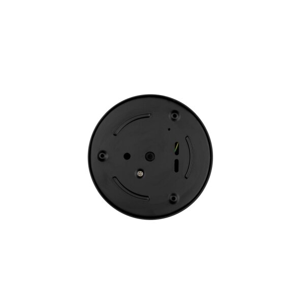 LED Aufbauspot Schwarz 3000 K B:13 cm rund Modern