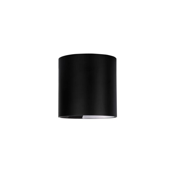 LED Aufbauspot Schwarz 3000 K B:13 cm rund Modern
