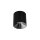LED Aufbauspot Schwarz 3000 K B:13 cm rund Modern