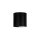 LED Aufbauspot Schwarz 3000 K B:13 cm rund Modern