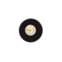 LED Deckenspot Schwarz 3000 K B:13 cm rund Modern