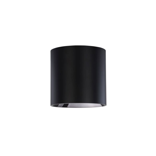 LED Deckenstrahler Schwarz 4000 K B:13 cm Modern