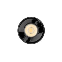 LED Deckenlampe Schwarz akzentuiert 4000 K B:13 cm rund