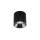 LED Deckenlampe Schwarz akzentuiert 4000 K B:13 cm rund