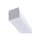 LED Deckenleuchte Aluminium Weiß 4000 K L:121 cm