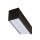 LED Deckenlampe Aluminium Schwarz 3000 K L:151 cm
