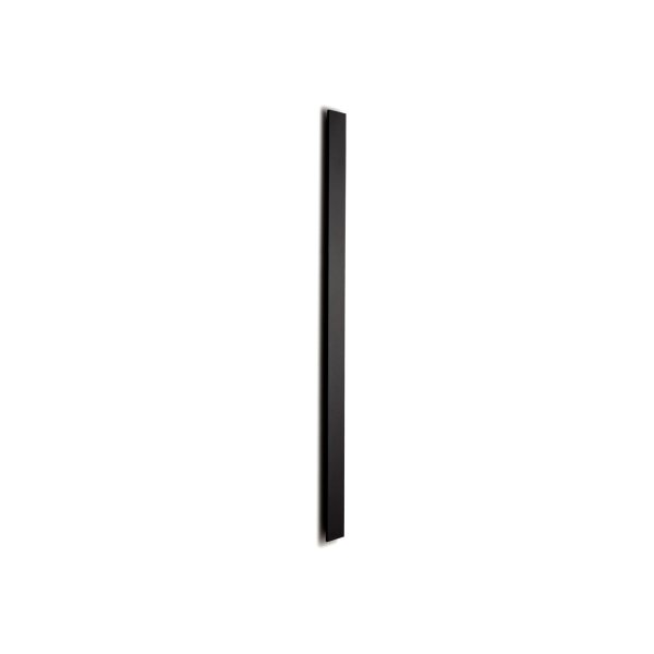 LED Wandleuchte Stahl Schwarz 3000 K H:118 cm indirekt