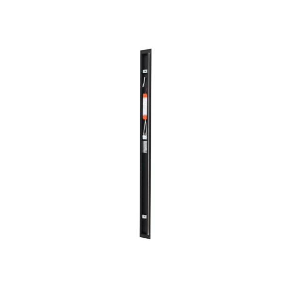 LED Wandleuchte Stahl Schwarz 3000 K H:118 cm indirekt