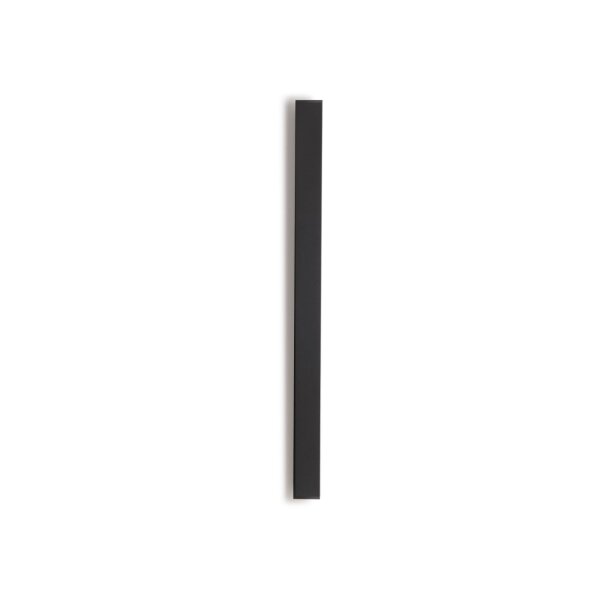 LED Wandleuchte Stahl Schwarz 3000 K H:118 cm indirekt