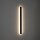 LED Wandleuchte Stahl Schwarz 3000 K H:118 cm indirekt