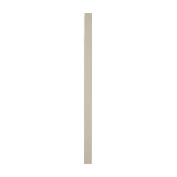 LED Außenwandlampe Beige Alu IP54 3000 K H:100 cm