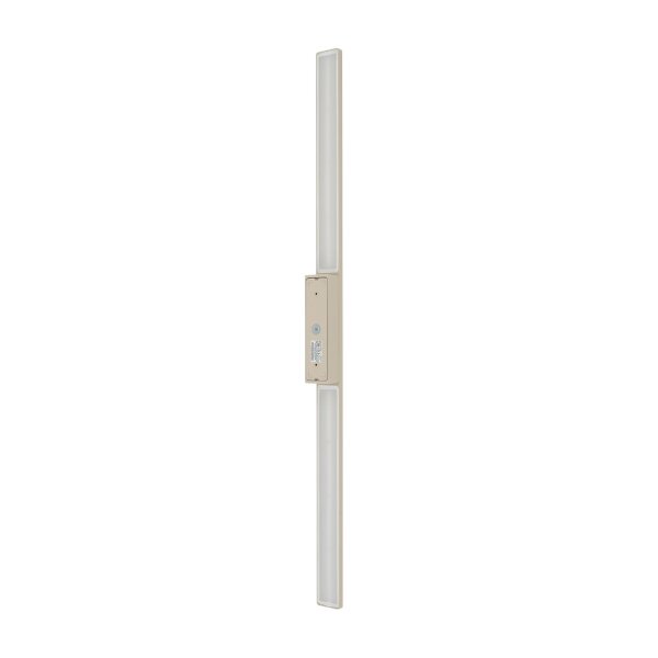LED Außenwandlampe Beige Alu IP54 3000 K H:100 cm