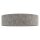 Deckenleuchte Stoff Grau E27 rund B:75 cm blendarm