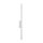 Wandlampe Stahl Weiß G9 H:78 cm indirekt Modern