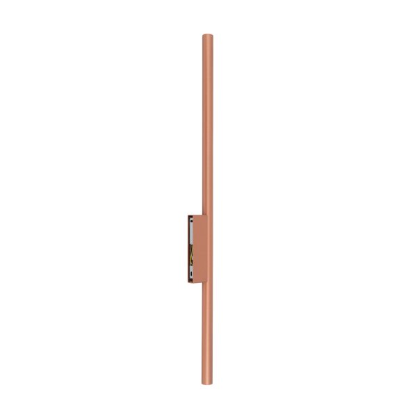 Wandlampe Kupfer Stahl G9 L:78 cm indirekt Modern rund