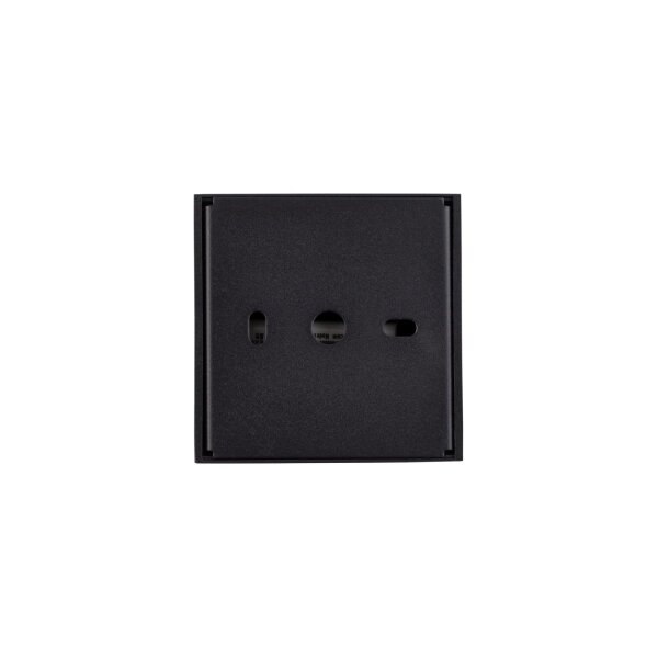 LED Deckenleuchte Schwarz Aluminium 3000 K eckig B:8 cm