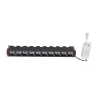 LED Einbauleuchte Schwarz 3000 K L:39 cm lang Modern