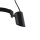 LED Wandstrahler Aluminium Schwarz IP54 3000 K flexibel