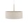 Hängelampe Gold Creme E27 rund Ø50 cm Modern Stoff