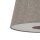 Stehlampe Stahl Seidengrau E27 H:163 cm Modern Stoff