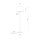 Stehlampe Stahl Seidengrau E27 H:163 cm Modern Stoff