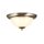 Deckenlampe Messing massiv Glas E27 Ø 27,3 cm rund