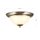 Deckenlampe Messing massiv Glas E27 Ø 27,3 cm rund