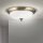 Deckenlampe Metall Glas E27 rund D: 35,5 cm 2-flammig