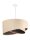 Pendellampe JILLIEN Beige Bunt rund Ø50cm