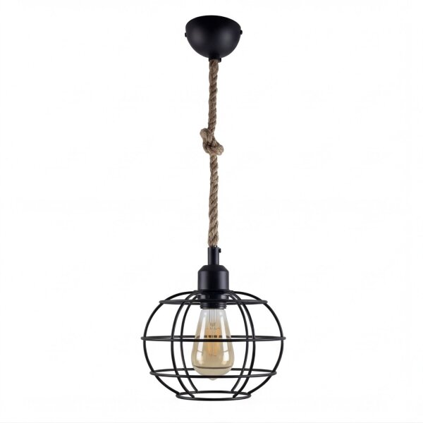 Hängelampe Metall E27 Ø 20 cm H: max. 100 cm rund JORIK