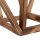 Hängeleuchte Metall Holz E27 B: 27 cm H: max. 100 cm