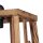 Hängeleuchte Metall Holz E27 H: max. 115 cm 2-flammig