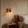 Spot Lampe Wand Holz Metall verstellbar E27 eckig
