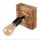 Spot Lampe Wand Holz Metall verstellbar E27 eckig