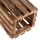 Hängeleuchte Metall Holz H: max. 87 cm E27 3-flammig