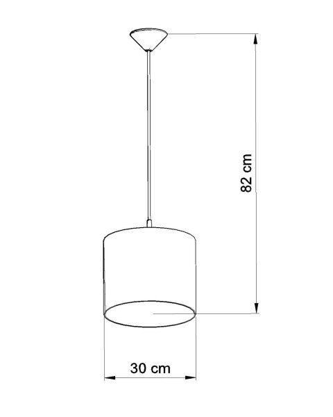 Hängelampe Kinder Weiß E27 Fußball L:30 cm blendarm