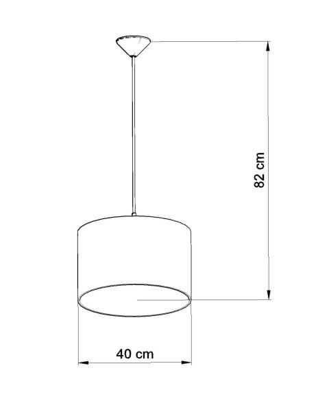 Pendelleuchte Kinder Weiß E27 Fußball L:40 cm blendarm
