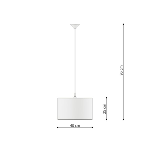 Pendelleuchte Kinder E27 Katze Kinderzimmer Ø40 cm rund
