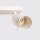 Deckenstrahler Stahl Beige GU10 flexibel L:30 cm 2-flmg
