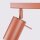 Deckenstrahler Ocker Stahl GU10 flexibel 30 cm 2-flmg