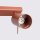 Deckenspot Ocker Stahl GU10 L:45 cm 3-flmg verstellbar