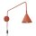 Wandlampe Ocker Stahl E14 Schalter Stecker H:30 cm