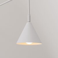 Wandlampe Weiß Stahl E14 Schalter Stecker Kabel...